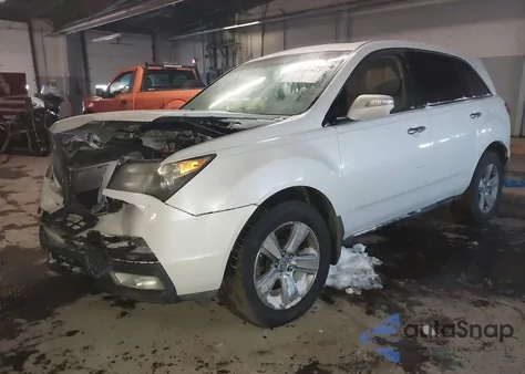 2011 Acura Mdx z USA, uszkodzony, nr VIN 2HNYD2H28BH525213